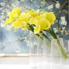 Decoratieve Bloemen Kunstmatige Sierplant Kleine Calla Bloem Rammelaar Stok Dans Valse Bonsai Thuiskantoor Versieren