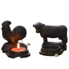 Candle Holders European Creative Retro Iron Candlestick Animal Shape Romantic Home Restroom Decoration Ornament