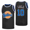 23 Michael Jor dan Space Jam Film Tune Squad Basketball Jersey Lebron James Chemise TAZ Lola Bunny Bugs Bunny Noir Blanc Taille S-XXL