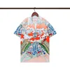 Mens Print Shirts Designer Button Up Shirt Fashion Hawaiian Shirt Summer Beach Shirts