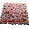 Fleurs décoratives roses artificielles de haute qualité pivoine et hortensias mur décoration de fond de mariage arc fleur 10pcs / lot rose TONGFENG