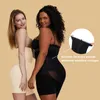 Intimo modellante da donna BurVogue Pantaloncini a vita alta Shapewear Tummy Control Mutandine più sottili della coscia BuLifting Pancia piatta Body Shaper Intimo