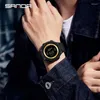 Orologi da polso Moda Sport all'aria aperta Orologio da uomo Orologi multifunzione per ragazzi Sveglia 5Bar Impermeabile digitale militare Reloj Hombre