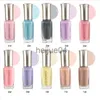 Nail Polish Jelly Nail Polish 12 Colors Candy Color Semi Permanent Lasting Quickdrying Nonpeelable Translucent Jelly Nude Nail Gel Polish x0806