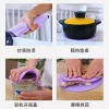 Multifunctional Round Alveolate Non-slip Heat Resistant Mat Coaster Cushion Place Mat Pot Holder Table Silicone Pad Dura