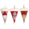 Dinnerware Sets Christmas Tableware Bagging Cloth Santa Claus Cute Kitchen Cutlery Xams Party Decoration 2023