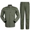 Survêtements pour hommes à manches longues camouflage américain ensemble d'entraînement en plein air costume tactique résistant à l'usure