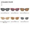 Sunglasses Wholesale Brand Designer Cat Eye Frame Women Funky Stylish Alloy Chain Temple Shades Sun Glasses UV400 Retro Eyewear