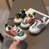 Autumn new children's sports shoes boy baby shoes color matching fashion casual shoes