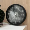 Wall Clocks Voice-Activated LED Clock Modern Quartz Silent Glass Nordic Minimalist Bedroom Creative Living Room Fashion Decoration