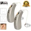 イヤーケア供給充電式補聴器Audifonos Mini Sound Amplifier高齢者向けのワイヤレス耳補助