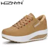 Chaussures habillées femmes baskets solide Wedge chaussures de sport décontractées femme baskets femmes chaussures de plein air femme à lacets femmes baskets Zapatillas Mujer J230806