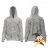 New Vintage Saint Michael Hoodie Uomo Donna Graffiti Make Old Holes Pullover allentato Palestra con cappuccio T230806