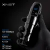 Dövme Makinesi Xnet Titan Kablosuz Döner Pil Kalemi Güçlü Çekirdek Motor LCD Sanatçı Vücut Kalı Makyajı için Dijital Ekran 230804