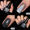 Smalto per unghie BORN PRETTY Smalto per unghie Shining Gold Sliver Vernice Top Coat Base nera Gel Need Nail Art Polish Manicure Design fai da te x0806