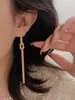 2023 Fashion New S925 Light Luxury Versatile Style Long Style Tassel Earrings European and American Vintage Premium Earrings