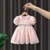 Meisjes Jurken Kinderen Jurk Nieuwe Mode Jurken Baby Meisje Dragen Casual Katoenen Kleding Voor Meisjes Peuter 2 Jaar Verjaardagsfeestje doopjurk x0806