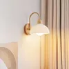 Lampa ścienna Skandynawii Lampa LED Japońska sypialnia Dzieje łóżka łóżka