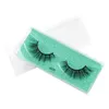 الرموش بالجملة 3D Faux Mink Lashes Soft Natural Color Backing Box Mink Mink Makeup Makeup Faux Cils في Bulk E491