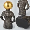 Objetos decorativos Estatuetas Nodic Home Decor Abstrato Estátua Escultura Sala Decoração Coleção Mesa Estante Estatueta Escultura Criativa 230804