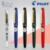 Fountain Pens Pilot Fountain Pen FP78G Pen Vintage Presentlåda med bläck Changeable Ink Absorber Student Writing and Calligraphy Office 230804