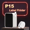 Bärbar etikett Maker P15 Wireless Bluetooth Label Printer DIY P15 Label Silimar As MarkLife P15 P12 P11 L12 Deli Q2 Phomemo D30