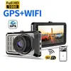 CAR DVRS DASH CAM WIFI FULL HD 1080P CAR DVR BAKSVILKA KAMERA VIDEO RECORDER NIGHT VISION DASHCAM PARKERING MONITER GPS TRACKER Black Box X0804 X0804