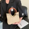 Épaule haute beauté pour femmes 2023 Nouvelle tendance édition coréenne Sac à main de style simple et à la mode Populaire sur Internet Sacs fourre-tout tissés polyvalentsSacs à main élégants