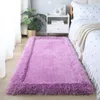 Mattor förtjockas långt plysch ovalt matta stora mattor för sovrum vardagsrum rektangel hem dekor golvmattor chic dörrmatta sängmattor