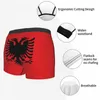 Mutande Bandiera Dell'Albania Mutandine Traspiranti Intimo Maschile Stampa Pantaloncini Boxer Slip