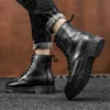 Boots 2020 New Men Boots Winter Nature Shoes Fashion Leather Boots Men Generation Aways Rubber Boots Riding Equester Botas Hombre L230806