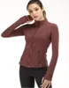 2024 lu lu lemen Autumn Winter New Zipper Jacket Quick-Drying Yoga Clothes Long-Sleeve Thumb Hole Training Running Women Slim Fitness Coat