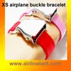 Os cintos chegam luxuosos feitos à mão de alta qualidade para aviões com fivela de cinto de segurança pulseiras para mulheres Brazaletes Pulseras Mujer