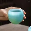 Koppar tefat tianqing jade porcelain master cup singel tecup stora glas personliga ruyi kinesiska kungfu tepåter tillbehör