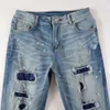 Designer Clothing Amires Jeans Denim Spods amizy w trudnej sytuacji dżinsy 6563 High Street modna marka w trudnej sytuacji Blue Dżinsy z Diamond343