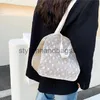 Shoulder 2023 Spring/Summer New Style Sense Tote Grass Weaving Small Fresh One Bucket Handheld Women's Bagstylishhandbagsstorestylishhandbagsstore