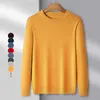 Hommes chandails 2023 haute qualité marque de mode laine tricot pull O cou pull pour hommes automne hiver pull décontracté vêtements R139