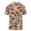 Men's T-skjortor 2023 Plus Size Kort ärm T-shirt Loose Top Casual Fashion Harajuku 3D Print Retro Unisex Pullover