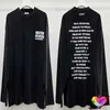 2023 Brain Power Long Sleeve Tee 남성 여성 여성 크로스 인쇄 티셔츠 큰 오버 사이즈 O-Neck VTM Tops T230806