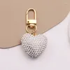 Porte-clés 2023 cristal coeur Airpods boîte porte-clés mode coréenne sac breloques amour pendentif porte-clés accessoires bibelot porte-clés cadeau