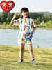 Комплекты одежды SS Оригинальный лейбл Bobo Tao выбирает детей BC Boys Girls Sets Shorts Shorts Funct 230804