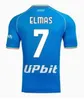 2023サッカージャージマグリアナポリオールセインツの日Zielinski Anguissa Olivera Kvaratskhelia Football Shirt 23 24 Napoli Osimhen Lozano SSC Maillots DE Foot Jersey