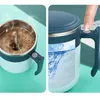 Tasses USB Rechargeable automatique tasse de mélange café magnétique remuant 304 acier inoxydable bureau eau paresseux lait tasse intelligente