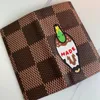 Kart Sahipleri Pasaport Tutucu Cüzdan Kısa Kılıf Erkek Kadın Çanta Tasarımcı Çantası Lou Vitt Mini Çanta Denim Yüksek Kalite Damier Grafit Uzun Kılıf Değişim Çanta