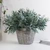 Fiori decorativi Stile nordico Simulazione Foglie di salice Oggetti di scena per matrimoni Disposizione dei fiori Decorazione Rami della foresta