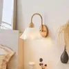 Lampa ścienna Skandynawii Lampa LED Japońska sypialnia Dzieje łóżka łóżka