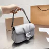 Designer saco de luxo pára-sol travesseiro nuvem bolsa das mulheres pele carneiro quente e doce cheio de entusiasmo 2024 última moda tabby