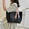 Shoulder Large Capacity Fashion Soft Leather Scarf Handbag 2023 Spring/Summer New Western Style One Underarm Tote Tidestylishhandbagsstorestylishhandbag