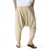 Мужские брюки хлопковое белье для мужчин уличная одежда мешковаты