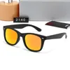 Männer klassische Marke Retro Sonnenbrille für Frauen 2023 Luxusdesigner Eyewear Bands Metal Frame Designer Sonnenbrille Frau mit Box E2140 18 Farbe